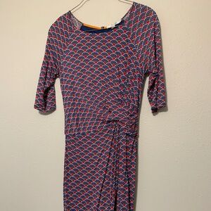 Boden Harper Day Dress, US 14 Long,